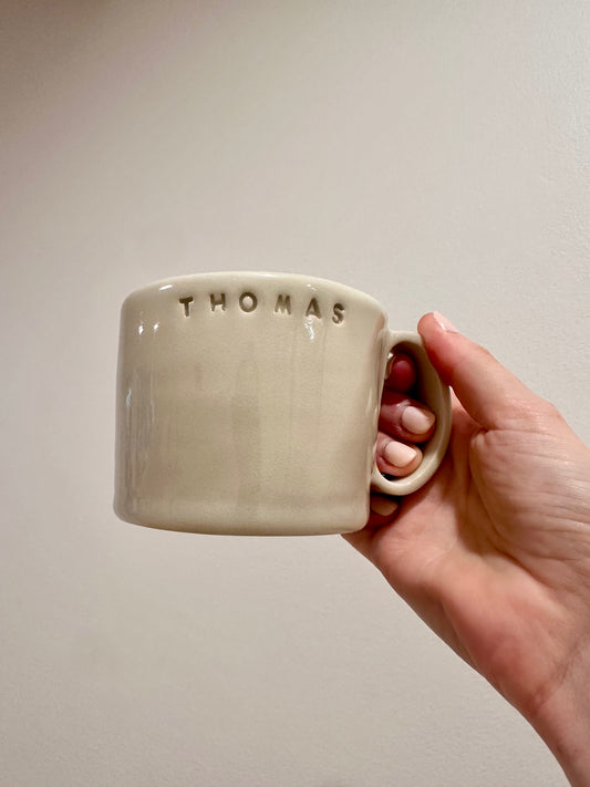 Personalised Plain Jane Mug